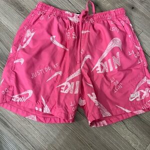 Nike Pink Athletic Shorts